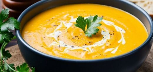 Французский сливочный крем-суп из тыквы