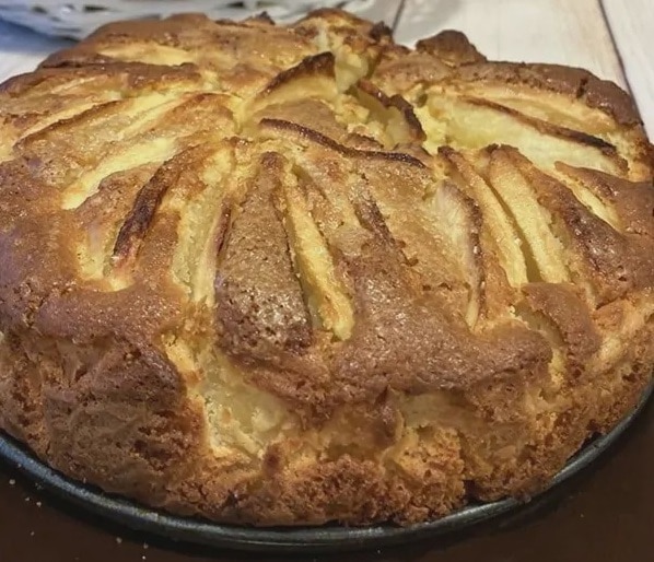 Очень простой итальянский пирог с яблоками. Пошаговый фоторецепт
